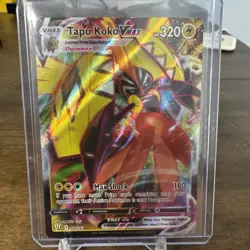Pokemon TCG Tapu Koko VMAX Holo Ultra Rare Card 051/163 Swsh05: Battle Styles - Image 1