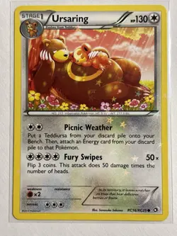 Ursaring RC16/RC25 - Legendary Treasures Radiant Collection Pokemon Card - Image 1