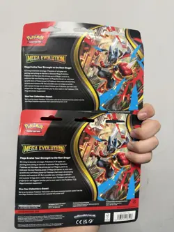 Mega Evolutions Pokemon Triple Booster Pack w/ Promo Foil Card - Image 2