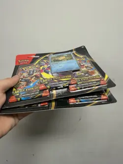Mega Evolutions Pokemon Triple Booster Pack w/ Promo Foil Card - Image 5