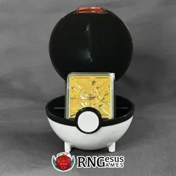 Pokemon 1999 23k Gold Plated Trading Card Burger King Promo - Image 1