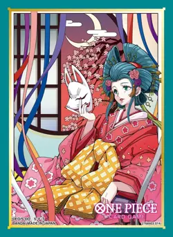 5 One Piece Card Sleeves Nami, Yamato, Kouzuki Hiyori & Boa Hancock Authentic - Image 5