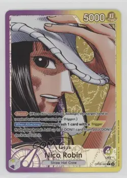 2024 One Piece Card Game: Emperors in the New World OP09 L (Alt Art) Nico Robin - Image 1