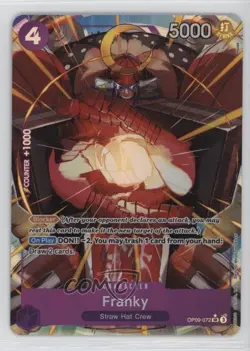 2024 One Piece Card Game: Emperors in the New World OP09 SR (Alt Art) Franky - Image 1