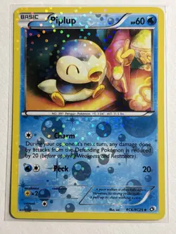 Piplup RC6/RC25 - Legendary Treasures Radiant Collection Holo Pokemon Card - Image 1