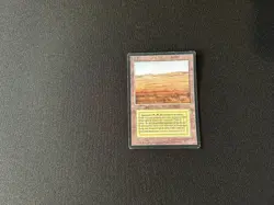 MTG 1x Revised rare land HP Italian FBB Savannah - Reserved List - Dual land - Image 1