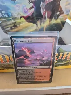 Geothermal Bog 247/281 Land - Swamp Mountain Dominaria United DMU Magic MTG - Image 1