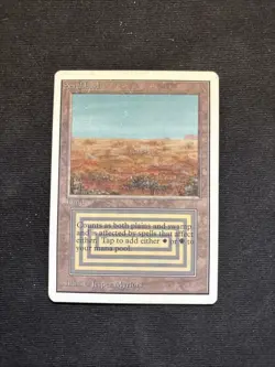Scrubland Unlimited Edition Mtg Dual Land - Reserved List - - Image 1