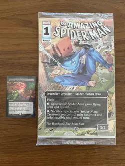 Behold The Sinister Six PAX Promo Card + Variant Comic - MTG / Spiderman - Image 1