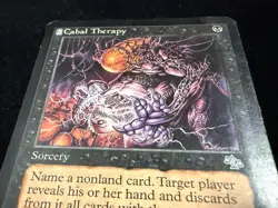 MTG Magic the Gathering Cabal Therapy (62/143) Judgment MP - Image 2