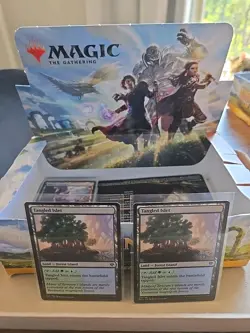 2x Tangled Islet 258/281 Dominaria United Magic MTG Land - Image 1