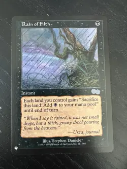 MTG Magic The Gathering Rain of Filth The List Reprints 151/350 NM - Image 1