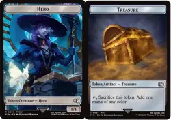 1x Hero (6) // Treasure (23) Token MTG Final Fantasy NM Magic Regular - Image 1