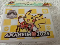 Pokemon TCG Worlds Anaheim 2025 Damage Counter & Dice Box MIP - Image 1