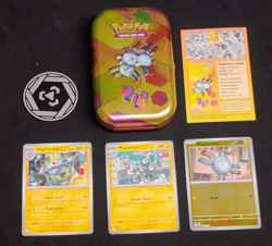 Pokemon Magneton 046/132 Magnezone 047/132 MEGA EVOLUTION w 151 EMPTY Mini Tin - Image 5