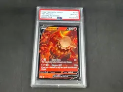 2022 POKEMON SWSH HEATRAN V ASTRAL RADIANCE PSA 10 - Image 1
