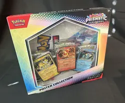 Pokemon TCG: Scarlet & Violet Prismatic Evolutions Poster Collection Box - Image 1