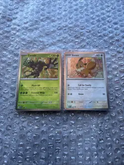 Pokemon TCG Destined Rivals - Eevee 200 + Zarude 199 Promo (Cosmo Holo) NM #3 - Image 1