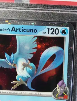 SWRILS Team Rocket's Articuno 051/182 Pokemon Destined Rivals Stamped PSA 10 #2 - Image 3