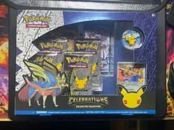 Pokemon TCG 25th Anniversary Celebrations Deluxe Pin Collection Box 820650809422 - Image 1