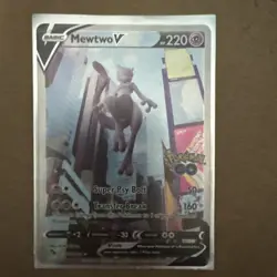 Mewtwo V (Full Art) Pokemon GO 072/078 Holo Ultra Rare [MINT CONDITION] ✅ - Image 1
