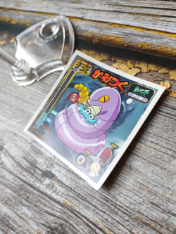 Ekans x Omanyte - Vintage 1998 CGTSJ Pokemon Amada Sticker Seal - Image 2