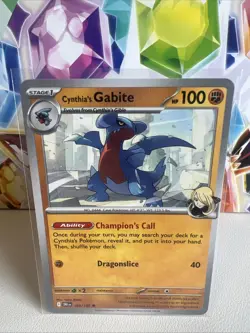Cynthia’s Gabite 103/182 Common Regular - Pokemon TCG Destined Rivals NM - Image 1