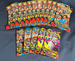 Pokemon Mega Evolutions Sleeved Booster Packs Lot Of 16 Factory Sealed New QTY - Image 1