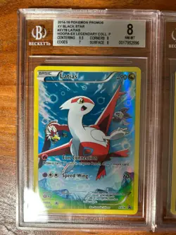 2015 Pokemon XY78 XY79 Latias Latios Black Star Promo BGS 8 SEQUENTIAL - Image 2