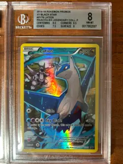 2015 Pokemon XY78 XY79 Latias Latios Black Star Promo BGS 8 SEQUENTIAL - Image 3