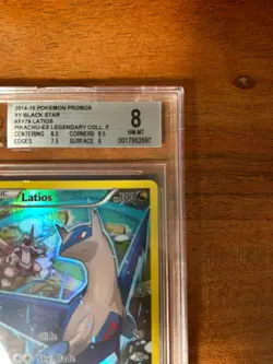 2015 Pokemon XY78 XY79 Latias Latios Black Star Promo BGS 8 SEQUENTIAL - Image 5