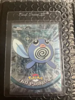 #60 Topps Chrome 2000 Poliwag Pokemon TV Animation Series 1 - Image 1
