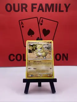 Sandshrew 96/123 Mysterious Treasures Pokemon TCG Regular Common 2007 LP - Image 1