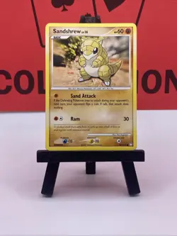 Sandshrew 96/123 Mysterious Treasures Pokemon TCG Regular Common 2007 LP - Image 2