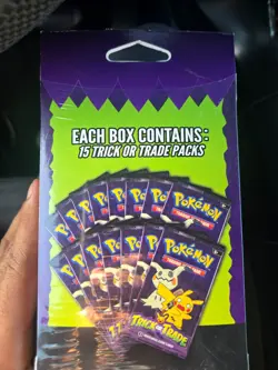 Pokemon Trick or Trade Booster Pack box 15 Packs 2025 Sealed Walgreens Exclusive - Image 2