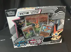 Pokemon TCG Black Bolt & White Flare Victini Illustration Collection Box - Image 1
