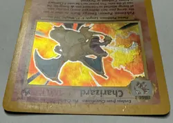 Charizard - 4/102 Base Set Unlimited Holo Rare Pokemon - Moderately Played - Image 5