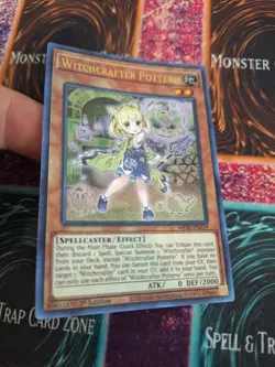 Yugioh Witchcrafter Potterie MP20-EN219 Ultra Rare 1st Edition Near Mint - Image 2