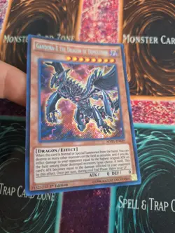 Yugioh Gandora-X the Dragon of Demolition MVP1-ENS49 Secret Rare 1st Edition NM - Image 2