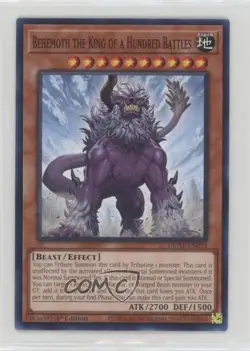 Behemoth the King of a Hundred Battles 1st Ed. YuGiOh Duelist Nexus #DUNE-EN024 - Image 1