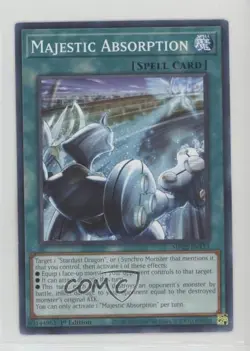Majestic Absorption 1st Ed. YuGiOh Tin of the Pharaoh's Gods #MP22-EN153 - Image 1
