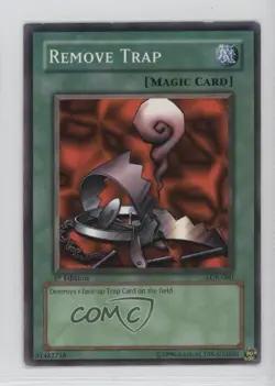 Remove Trap 1st Ed. YuGiOh Legend of Blue Eyes White Dragon #LOB-060 2002 - Image 1