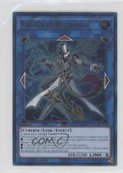 Tri-Gate Wizard 1st Ed. YuGiOh Cyberse Link Structure Deck #SDCL-EN042 - Image 1