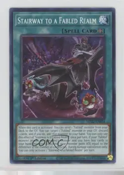 Stairway to a Fabled Realm 1st Ed. YuGiOh Tin of the Phroh's Gods #MP22-EN034 - Image 1