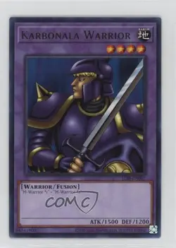 Karbonala Warrior Worldwide English YuGiOh Legend of Blue Eyes White Dragon 2002 - Image 1