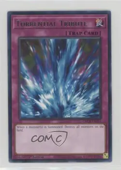 Torrential Tribute 1st Ed. YuGiOh The Grand Creators #GRCR-EN057 - Image 1