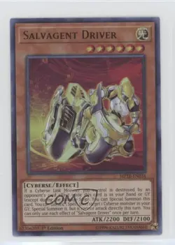 Salvagent Driver 1st Ed. YuGiOh Mega-Tins Mega Pack #MP18-EN034 - Image 1