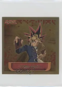 Yami Yugi Topps YuGiOh Sticker Collection Gold Foil #8 2002 - Image 1