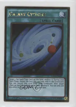 Galaxy Cyclone 1st Ed. YuGiOh Premium Gold: Infinite Gold #PGL3-EN087 - Image 1