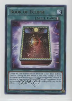 Book of Eclipse Ultra Rare 1st Ed. YuGiOh Duel Devastator #DUDE-EN041 - Image 1